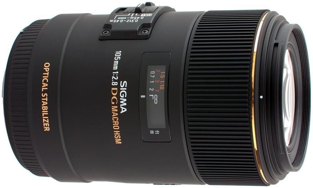 Bild des Sigma 105mm Macro-Objektivs